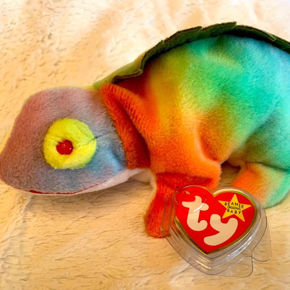 Iggy the iguana chameleon Ty Beanie Baby